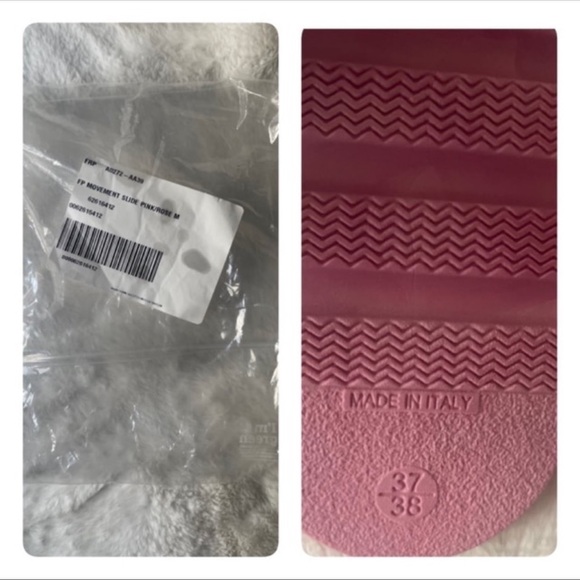 Free People HALFTIME SLIDES SIZE 37 / 38 NWT - Picture 12 of 12